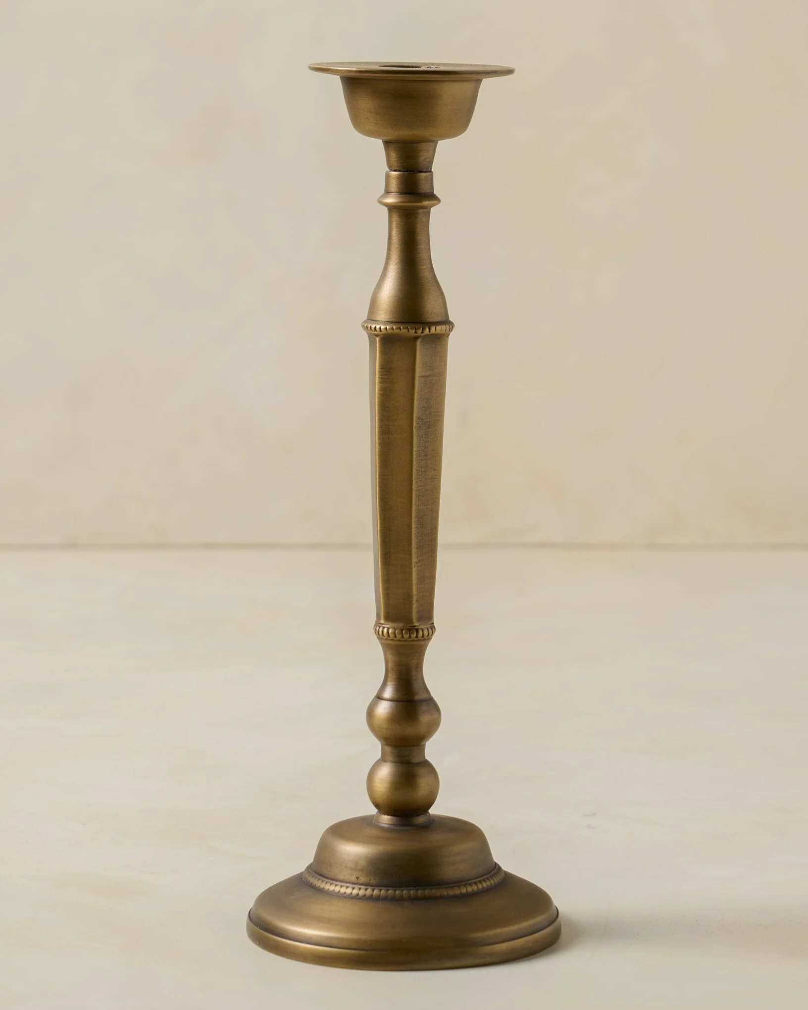 Anna Antique Brass Taper Holder - Image 6