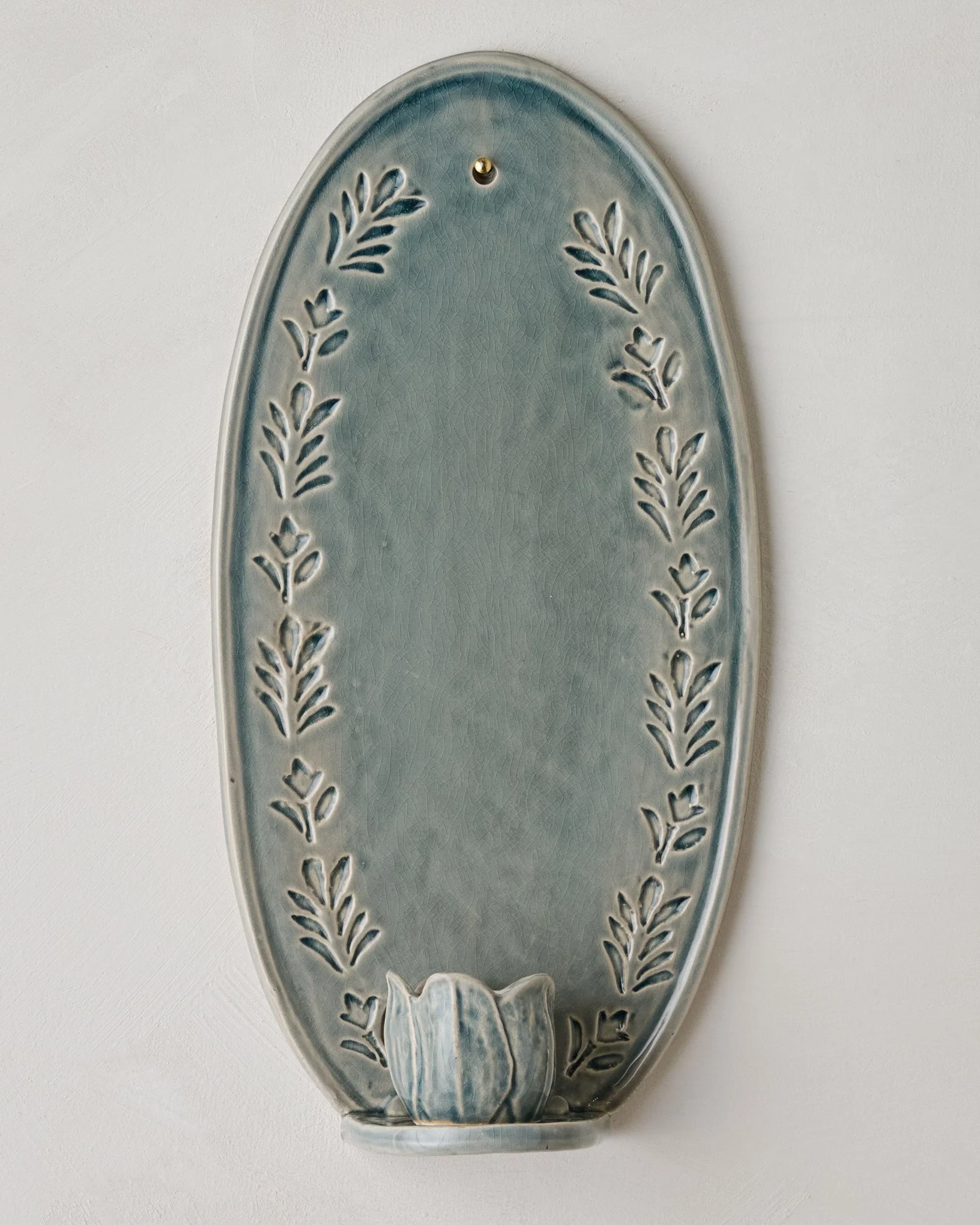 Annie Floral Ceramic Wall Sconce - Image 2
