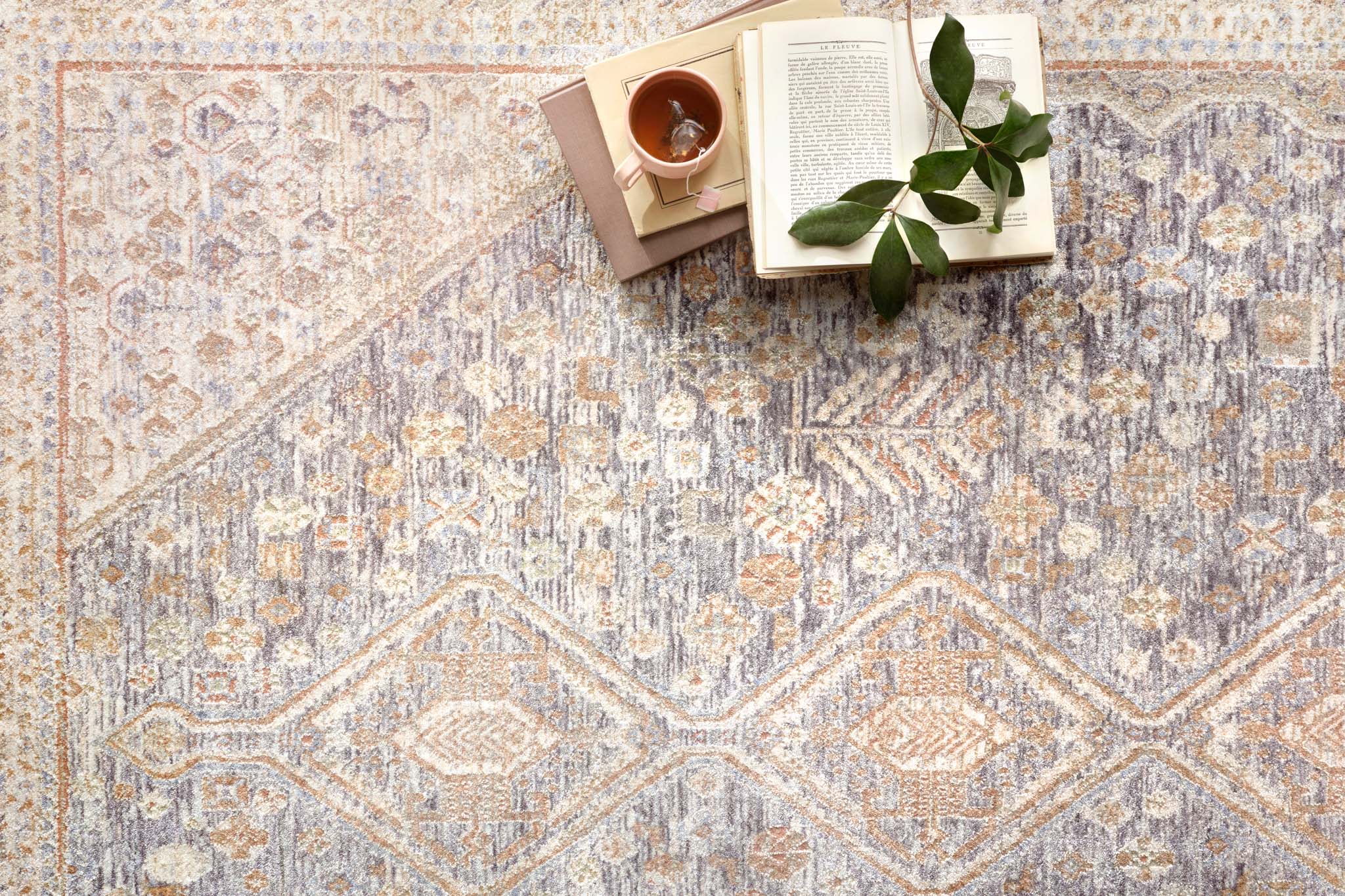 Carlisle Blue Ivory  Rug - Image 5