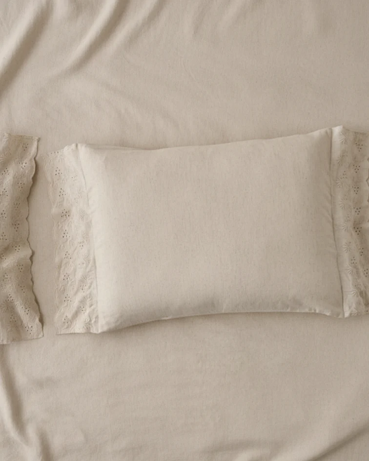 Clara Eyelet Flange Sham - Image 5