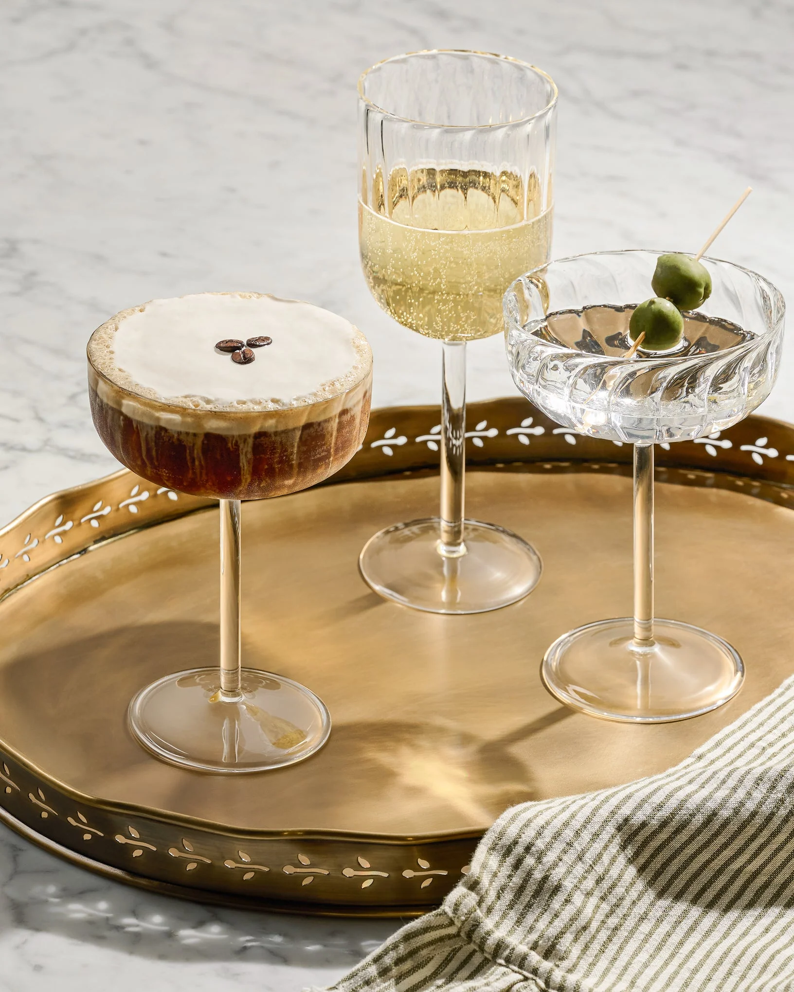 Fluted Coupe Glass - Image 4