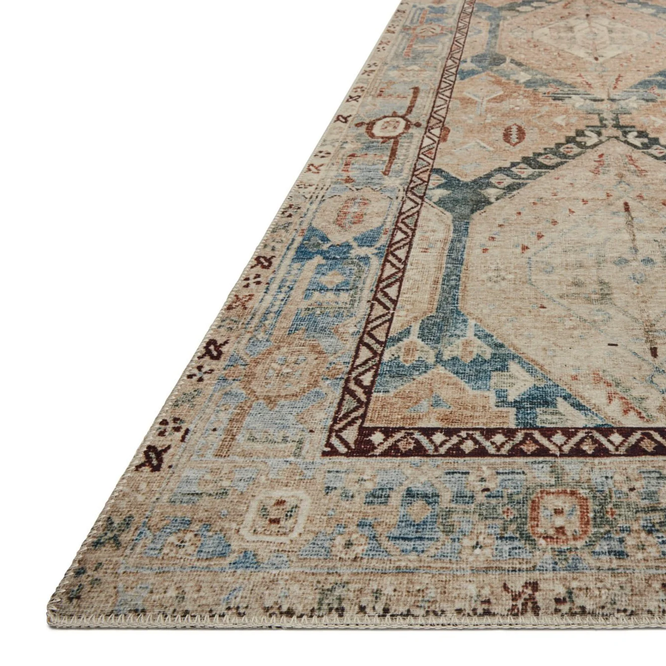 Lenna Denim Sand Rug - Image 2