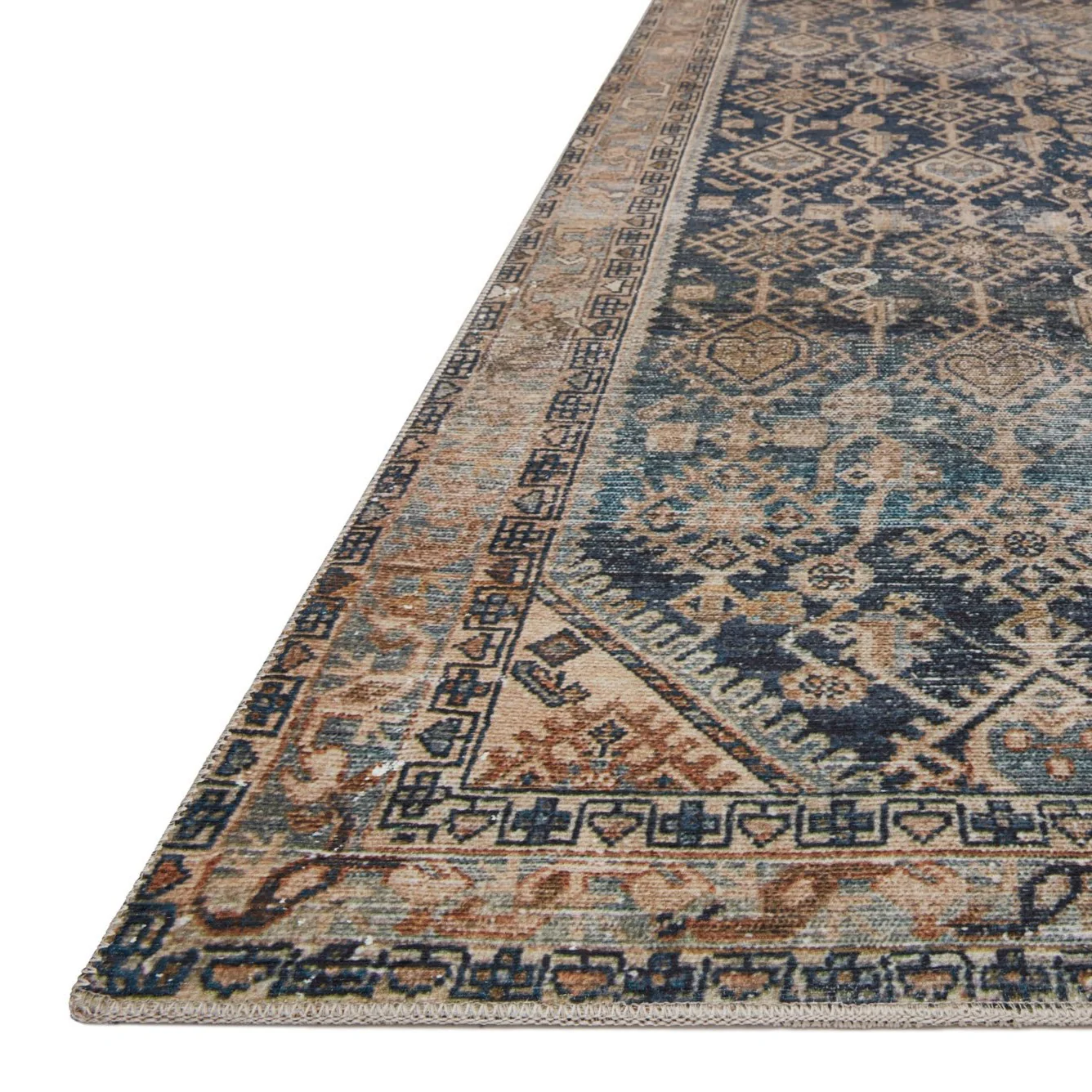 Lenna Indigo Natural Rug - Image 2