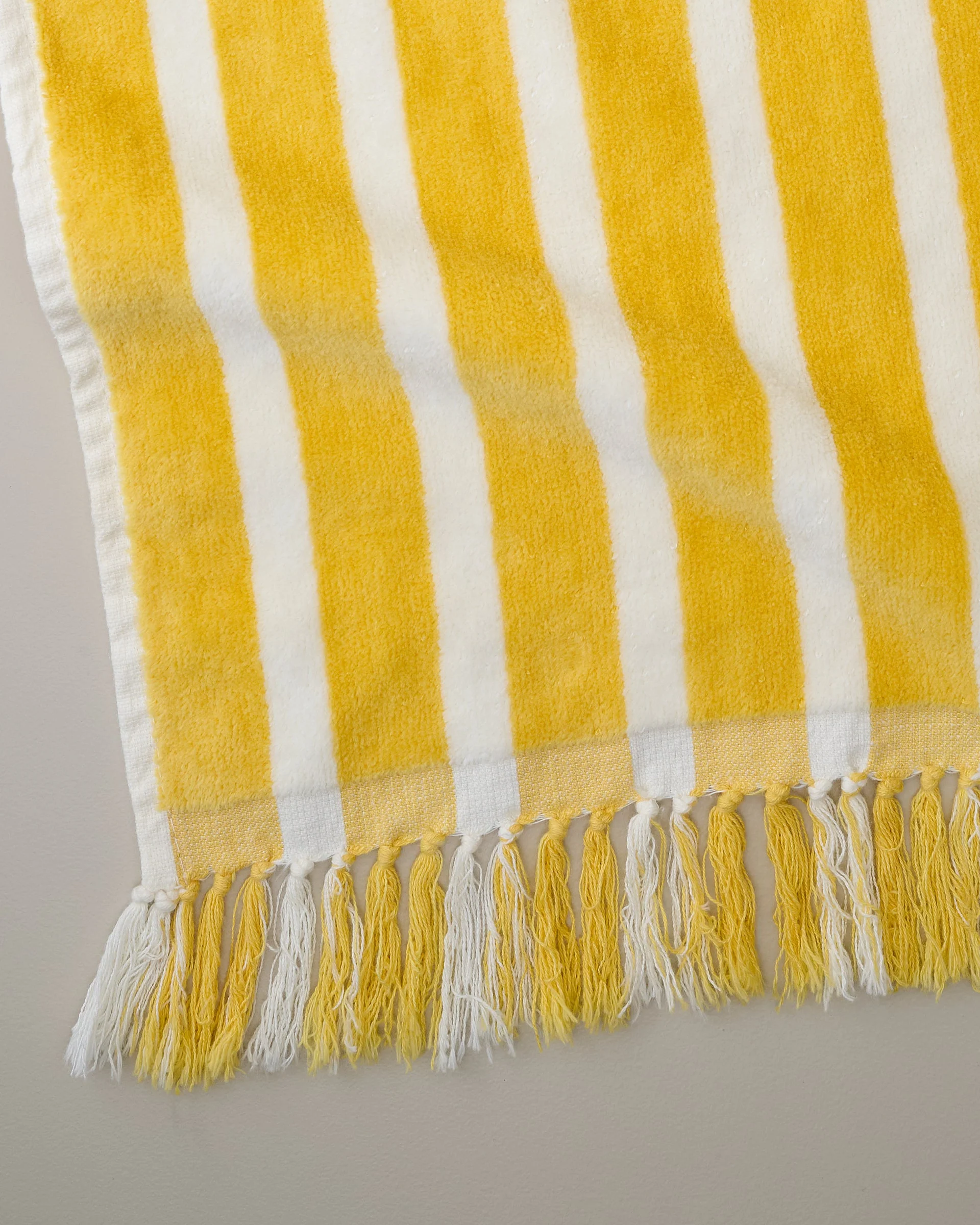 Striped Beach & Picnic Blanket – Monaco Mimosa Outdoor Blanket - Image 4