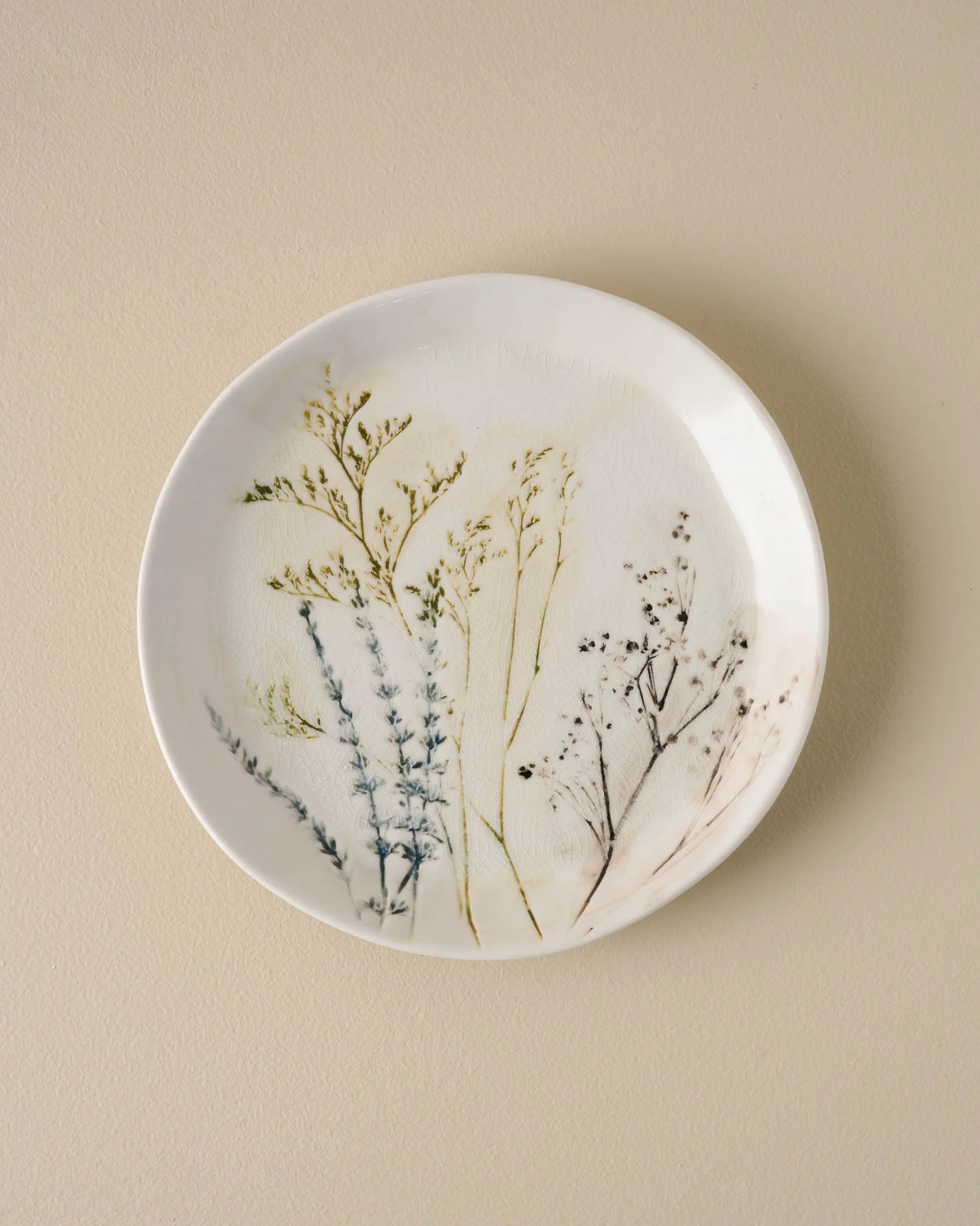 Pressed Floral Plate - Image 2