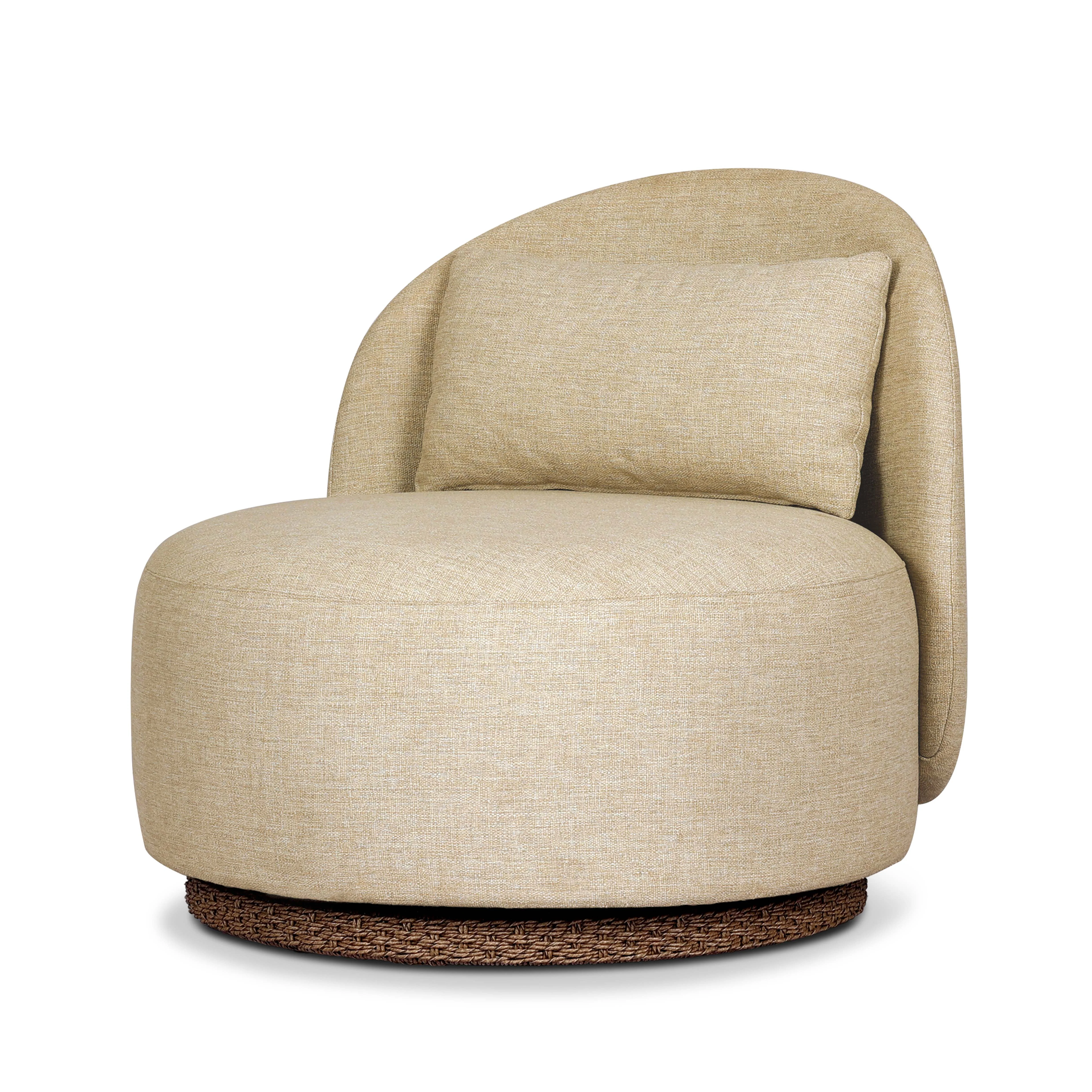 Randie Outdoor Swivel Chair - Image 3