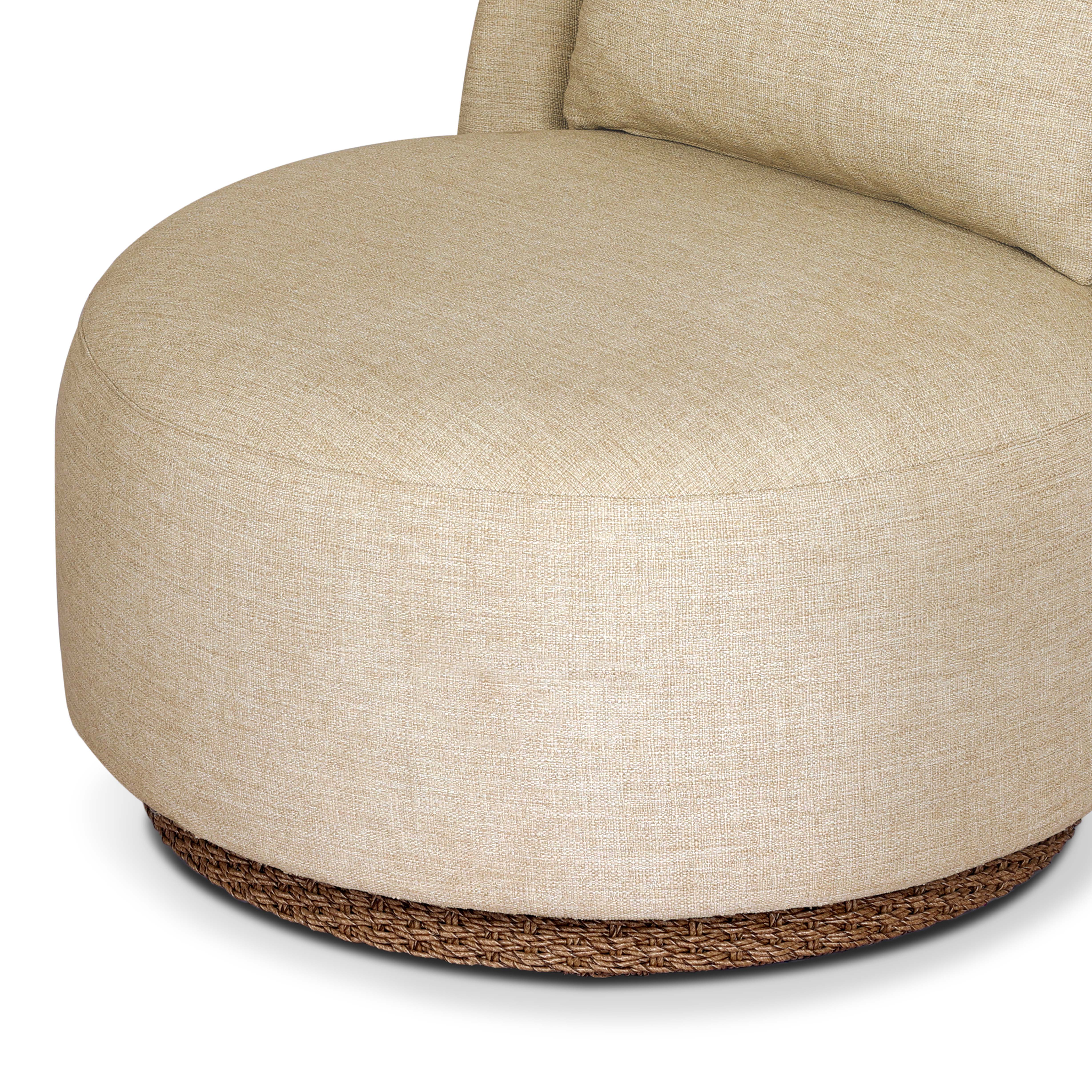 Randie Outdoor Swivel Chair - Image 5