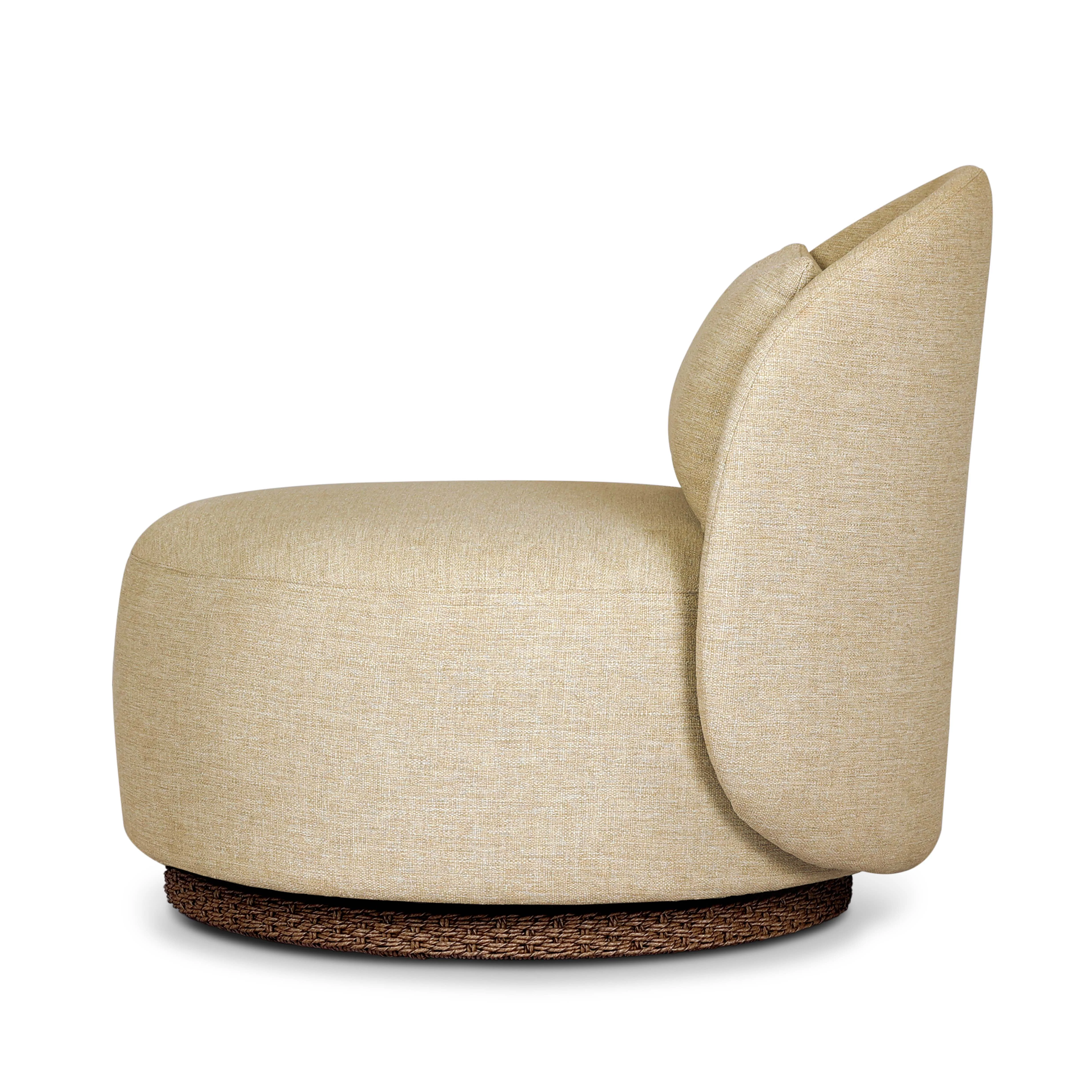 Randie Outdoor Swivel Chair - Image 6
