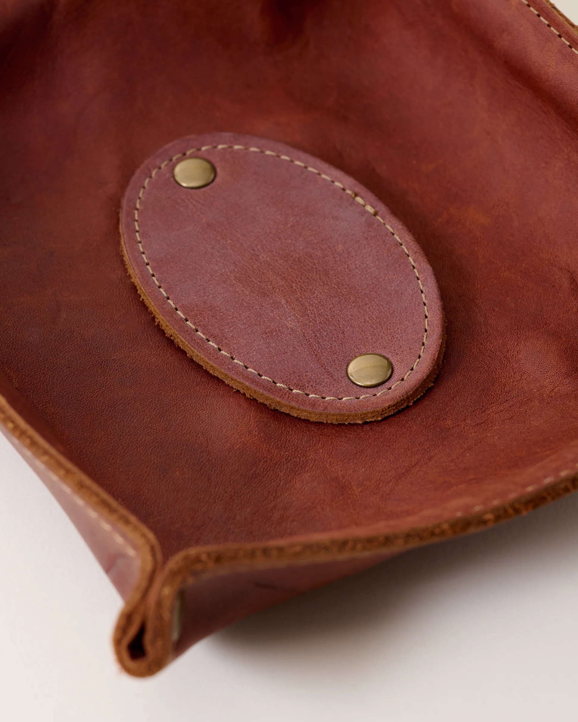 The Monticello Leather Valet Tray - Image 2